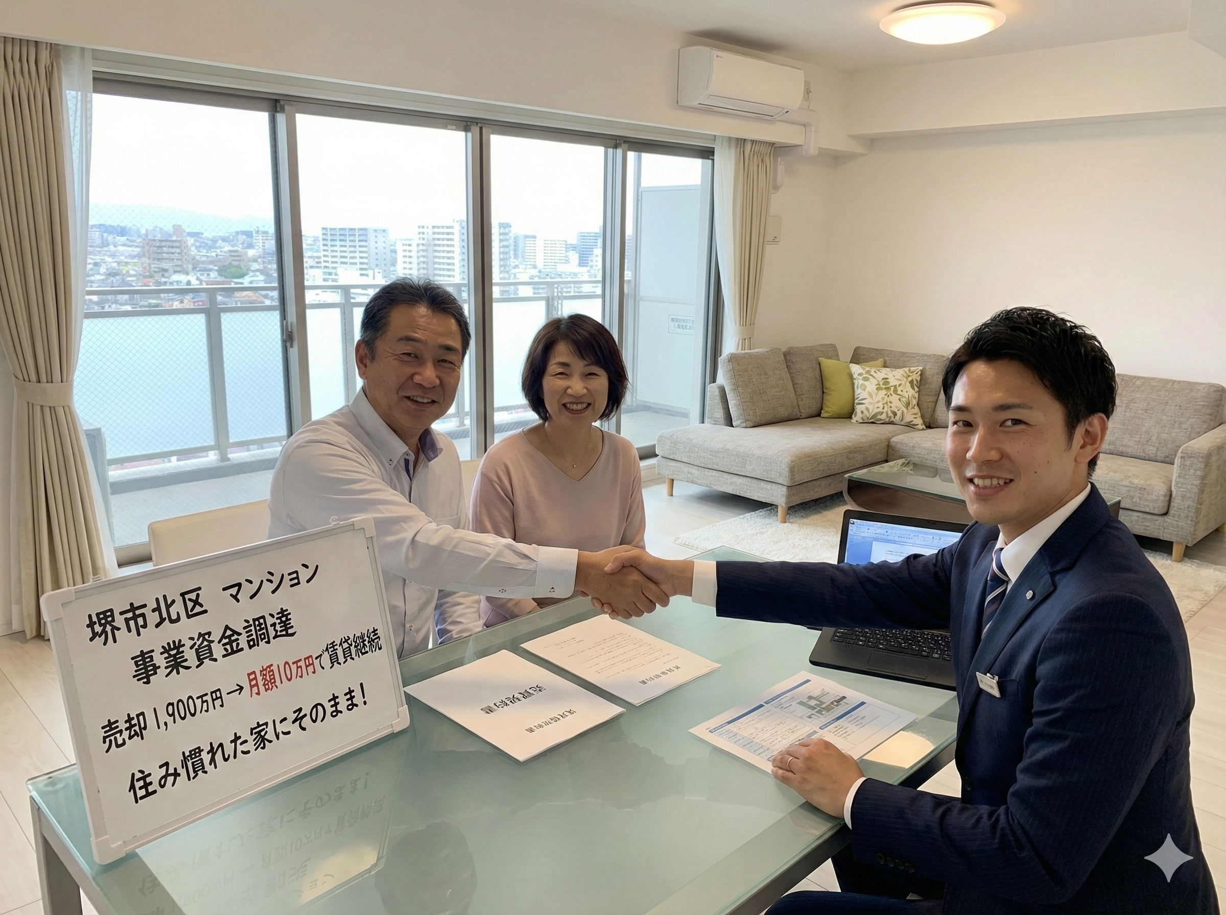 堺市北区の事例